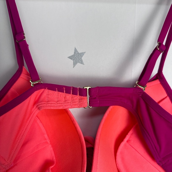 la vie en rose bikini Set EUC Top S Bottom M Stand out Color scheme design - Picture 2 of 16